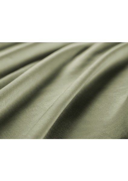 Ciel Tek Kişilik Plus %100 Pamuk Lastikli Saten Çarşaf - Haki indirimleri