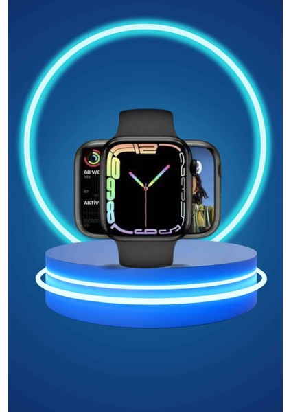 Yeni Nesil Akıllı Saat Bluetooth Kablosuz Kulaklık Amoled Ekran