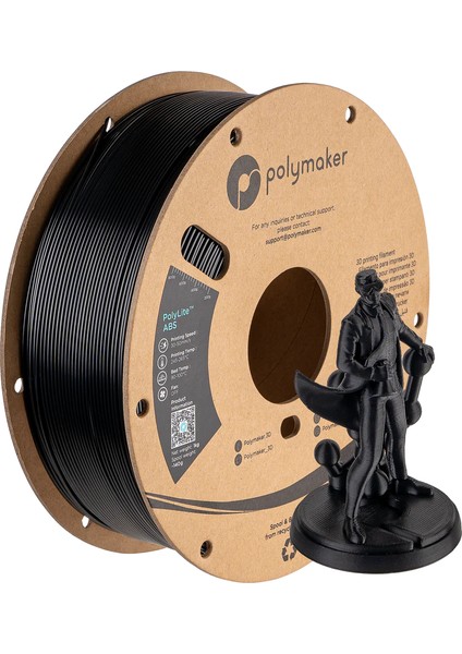 Polylite Abs Filament Siyah