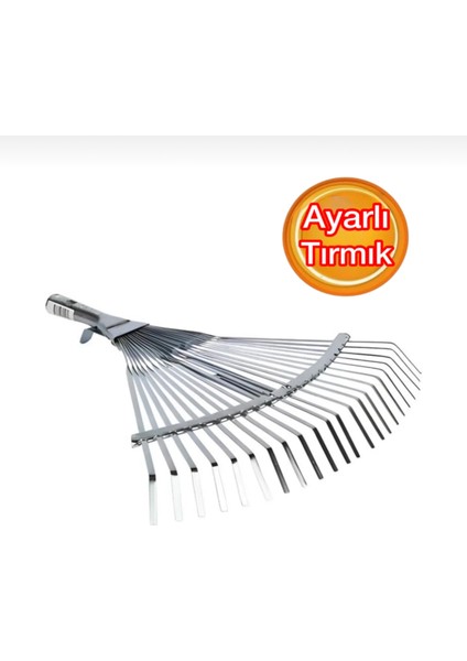 Metal Ayarlı Metal Tırmık