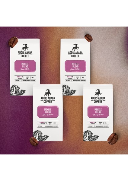 Mekele Blend ( 250 x 4 ) 1000 Gr. Filtre Kahve