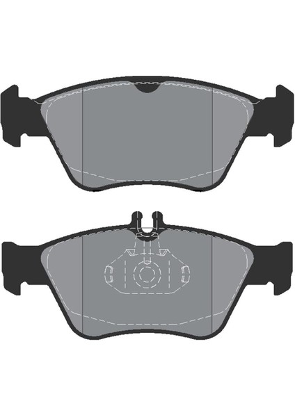 Mercedes E Serisi W210 E 200 Cdı Fren Balatası Ön Textar