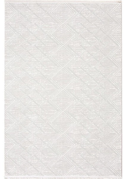 Norm 6220 Beyaz Modern Salon Halısı