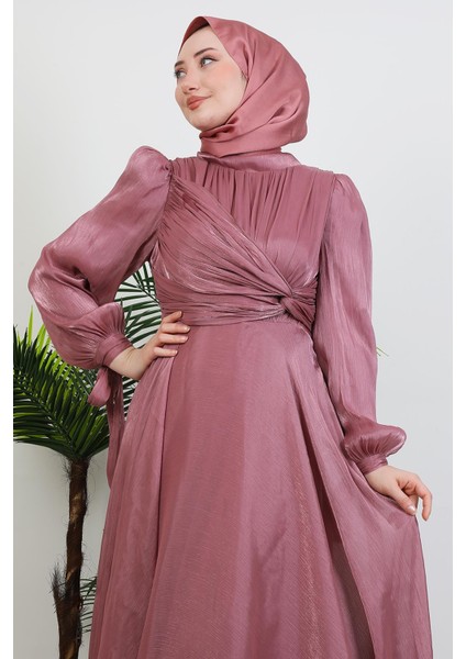 Zambak Ipek Abiye Gül Kurusu indirimleri