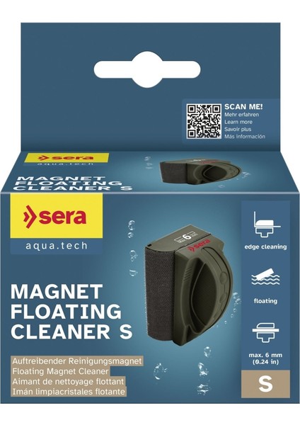 Magnet Cleaner Yüzen Cam Sileceği S