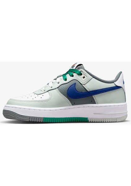 Air Force 1 Lv8 1 Leather Sneaker Unisex Hakiki Deri Günlük Spor Ayakkabı Beyaz Renkli modelleri