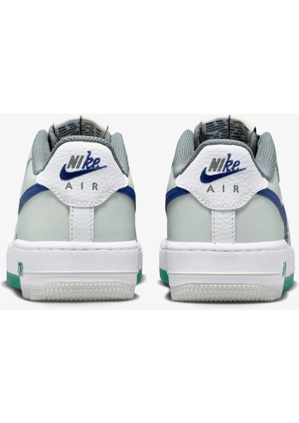 Air Force 1 Lv8 1 Leather Sneaker Unisex Hakiki Deri Günlük Spor Ayakkabı Beyaz Renkli fırsatları