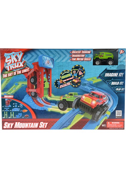 Sky Trux Dağ Seti Kırmızı
