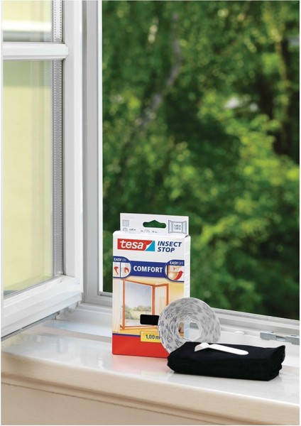Pencere Sineklik 3'lü Avantajlı Paket Siyah