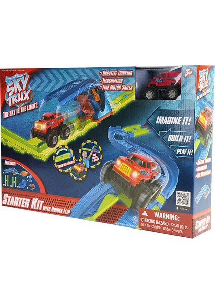 Sky Trux Köprülü Başlangıç Seti Kırmızı