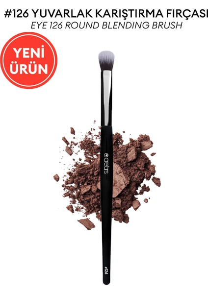 Yuvarlak Karıştırma Fırçası Cre'ars Round Blending Brush #126