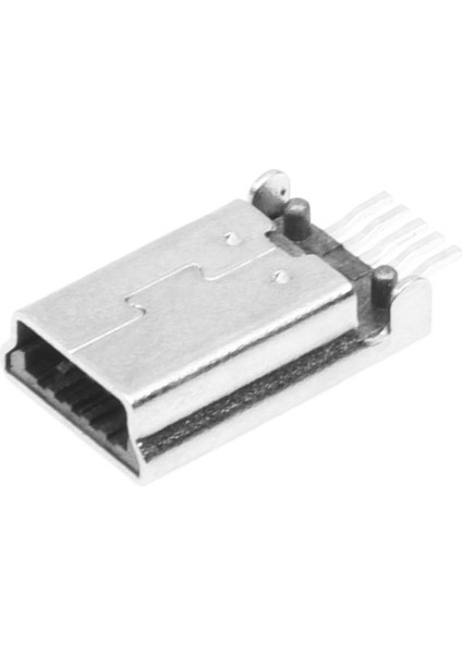 10 Adet Mini USB Tip B Fiş Erkek 180 Derece 5-Pin Smd Smt Lehim Jak Konnektörü (Yurt Dışından)