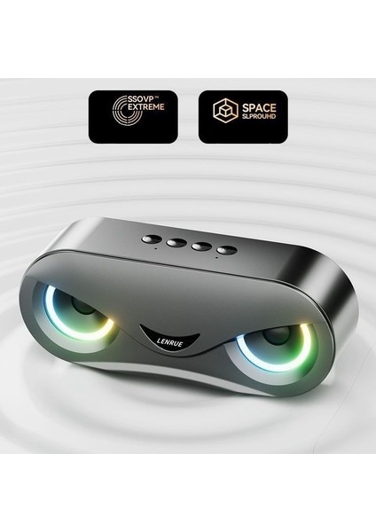 Ortam Aydınlatmalı Taşınabilir Masaüstü Kablosuz Bluetooth Hoparlör (Yurt Dışından) fiyatları