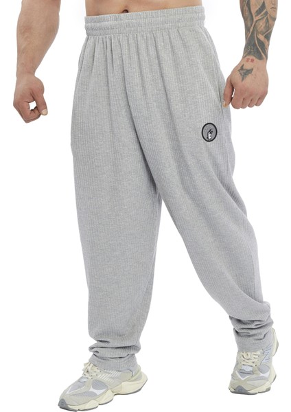 Loose Fit Mevsimlik Pamuklu Eşofman Altı Spor Pantolon Stilya PNT1409