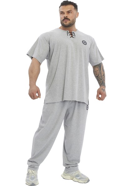 Loose Fit Mevsimlik Pamuklu Eşofman Altı Spor Pantolon Stilya PNT1409 fiyatları