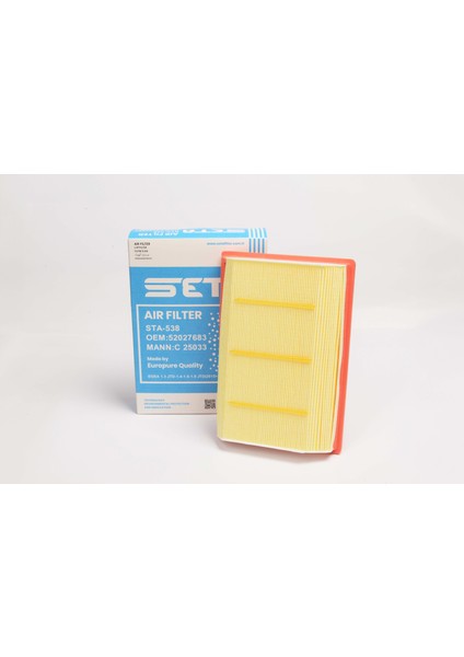 STA-538 Egea Euro 6 Hava Filtresi 1.3 Jtd-1.4-1.6-1.6 JTD(2015>)