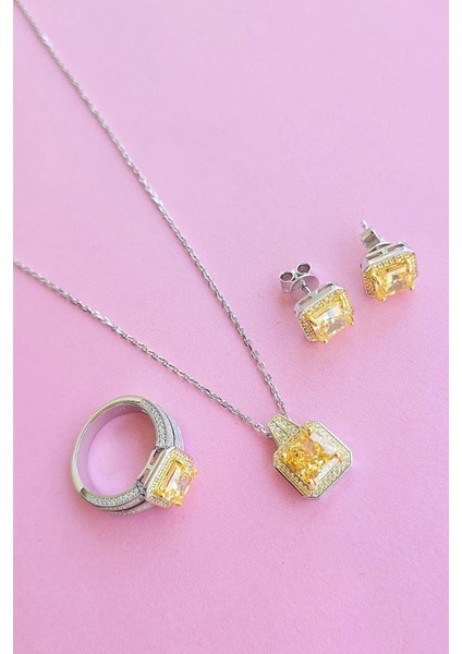 Ithal Premium Sarı Baget Buz Kesim Gümüş Yüzük indirimleri