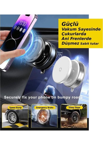 K009 Vakum Özellikli Magnetik Telefon Tutucu fiyatları
