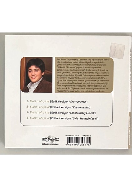 Alihan Yalçındağ Göyüzüne Ulaşmak CD (Orjinal Dönem Kağıt Baskı Kaset)