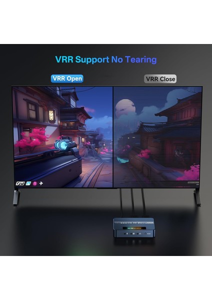 VC007PRO 4K 60Hz Hdr Rgb Kayıt Cihazı, Sessiz Soğutma Fanı, 96 Saat Kesintisiz Canlı Yayın Mikrofon, Kulaklık ve Konsol Bağlantılı Profesyonel Kayıt Cihazı
