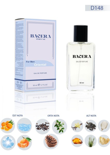 D148 Oriental Erkek Parfüm 50 ml