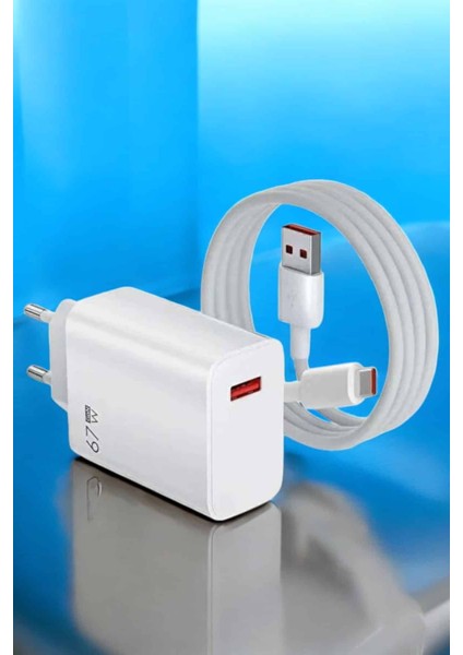 67W Şarj Aleti Turbo Hızlı Type-C Şarj