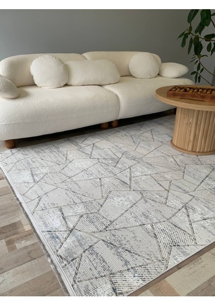 Saten Bambu Kadife Kumaş Yıkanabilir Kaymaz Tabanlı Halı