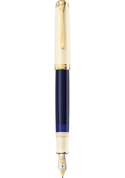 Souveran M800 Cream Blue Fountain Pen modelleri