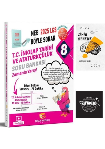 LGS İnkılap Soru Bankası-Zihin Deneme-Kitapist-701