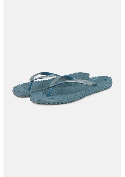 Ilse Jacobsen - CHEERFUL01 - Flip Flop With Glitter-Lichen Blue