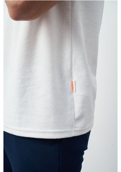 Havlu Kumaş Regular Fit Sıfır Yaka T-Shirt indirimleri