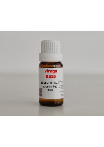 Burbon Mix Malt Aroması Özü 1 Litreye Seyreltilmiş Için - 10 ml