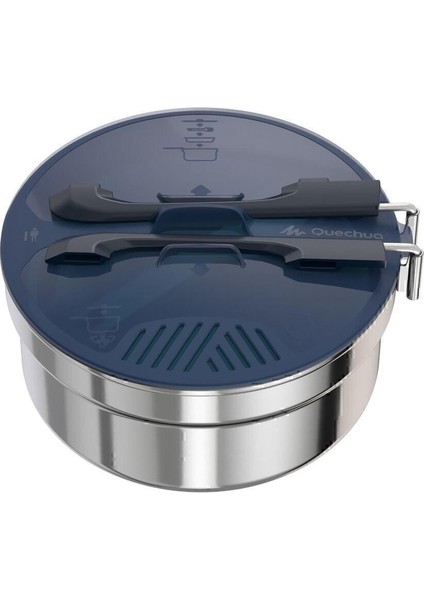 Quechua Kamp Yemek Seti - Tek Kişilik - Paslanmaz Çelik - MH100 fiyatları