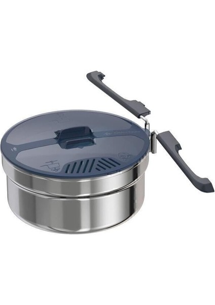 Quechua Kamp Yemek Seti - Tek Kişilik - Paslanmaz Çelik - MH100 indirimleri