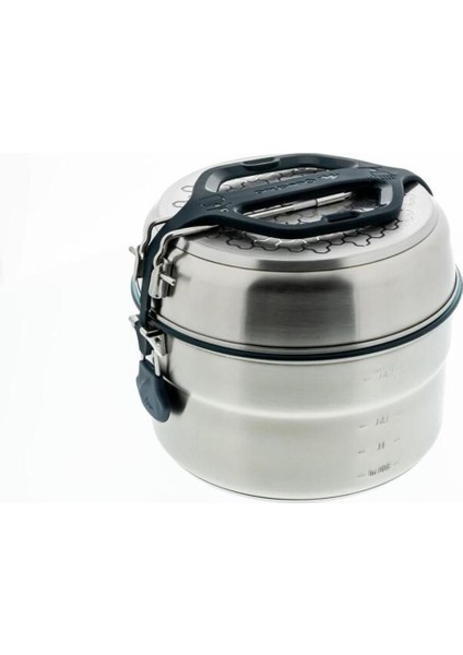 Yemek Seti - 4 Kişilik - Paslanmaz Çelik - Yapışmaz Kaplama - 3,5 L - MH500 fırsatları