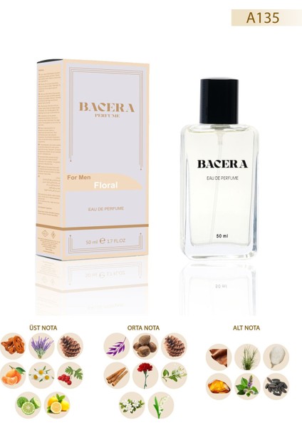 A135 Floral Erkek Parfüm 50 ml