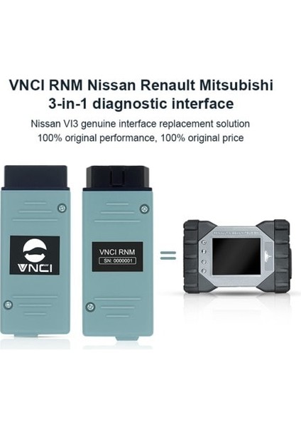 Vncı Rnm Nissan, Renault, Mitsubishi Arıza Tespit Cihazı