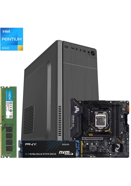 Intel Pentıum Gold G6400 32GB Ram 1tb M.2 SSD