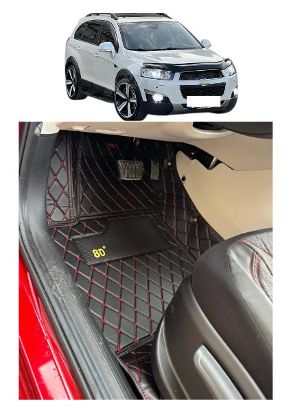 Chevrolet Captiva 2007-2017 Arası 5 Kişilik Araca Özel 8d Havuzlu Paspas Takımı