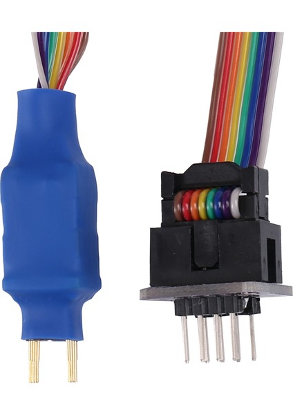 USB Programlayıcı TL866 RT809H(B)'DE Eeprom 93CXX/25CXX/24CXX Devre Programlaması Için Soıc8 Sop8 Test Klipsi Prob Hattı (Yurt Dışından)