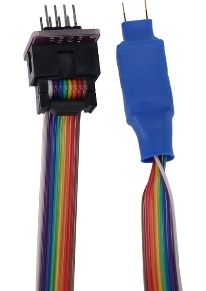 USB Programlayıcı TL866 RT809H(B)'DE Eeprom 93CXX/25CXX/24CXX Devre Programlaması Için Soıc8 Sop8 Test Klipsi Prob Hattı (Yurt Dışından)