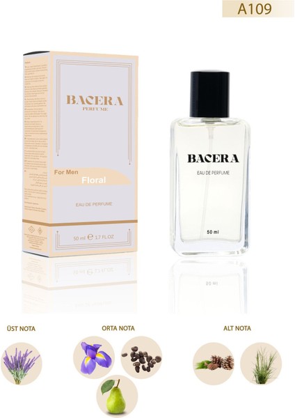 A109 Floral Erkek Parfüm 50 ml