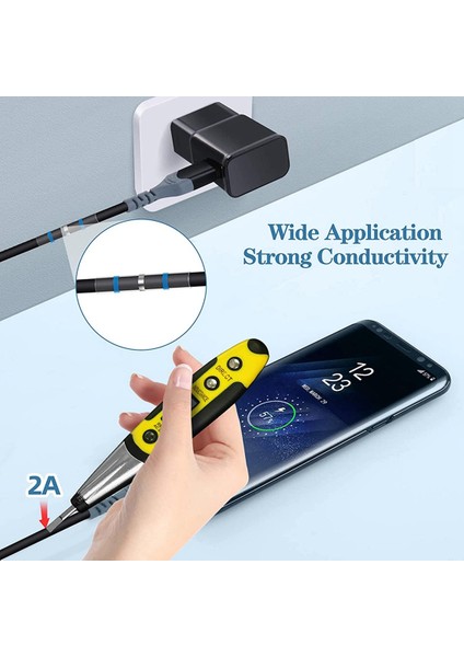 50 Adet Lehim Conta Tel Konnektörleri, Su Geçirmez ve Yalıtımlı Isıyla Daralan Lehim Konnektörleri, Uçtan Uca Ekleme (Yurt Dışından) indirimleri