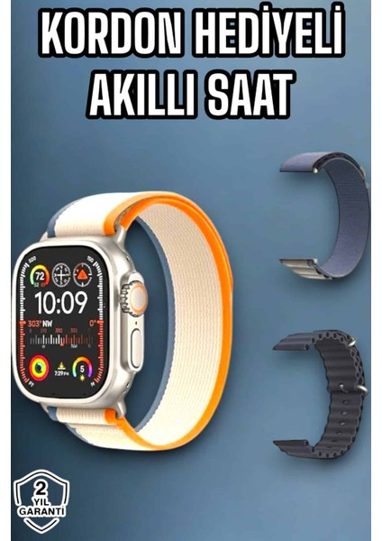 Akıllı Saat Android ve Ios Uyumlu Nfc ve Gps Özelliği Arama Cevaplayan
