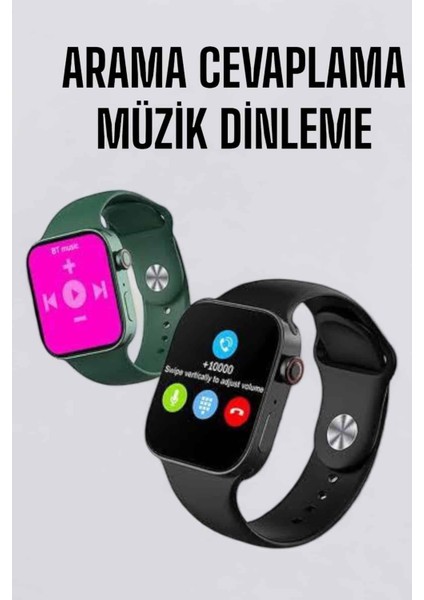 Akıllı Saat Amoled Ekran Gps ve Uyku Takibi Bluetooth Bağlantılı