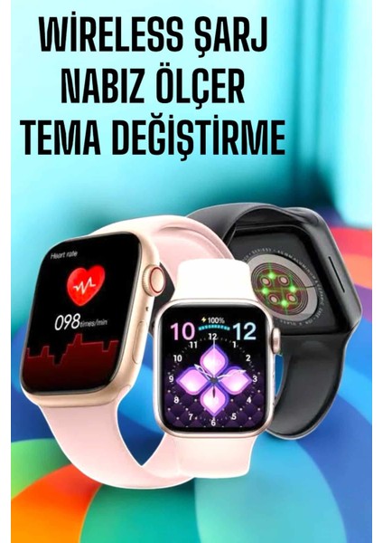 Akıllı Saat Amoled Ekran Gps ve Uyku Takibi Bluetooth Bağlantılı