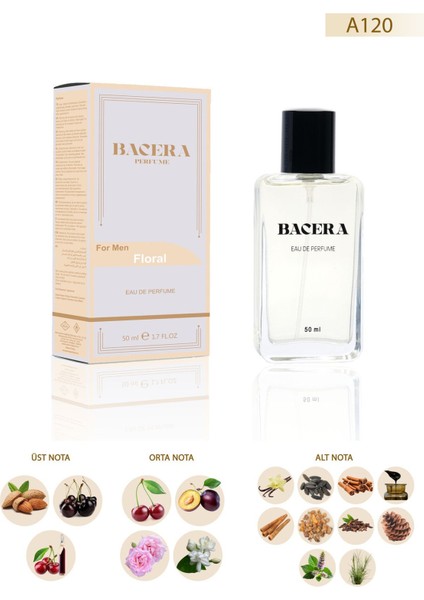 A120 Floral Erkek Parfüm 50 ml
