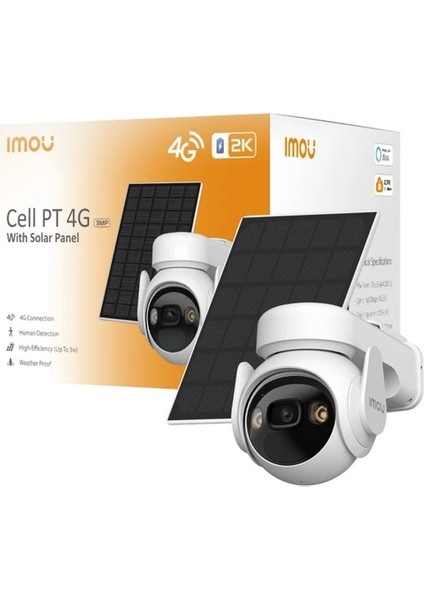 Imou KIT/IPC-K9EP-3T0TE-EU/FSP12-TYPEC 3 Mp Dış Ortam Bataryalı 4g Kamera ve Solar Panel Kiti modelleri