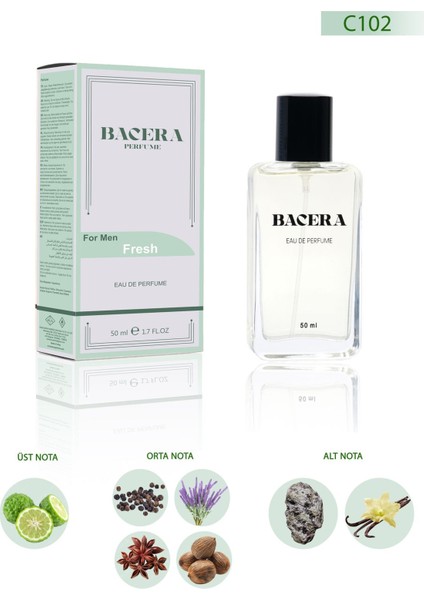 C102 Fresh Erkek Parfüm 50 ml