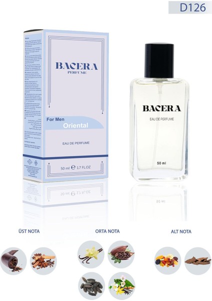 D126 Oriental Erkek Parfüm 50 ml